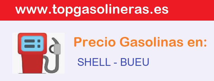 Precios gasolina en SHELL - bueu